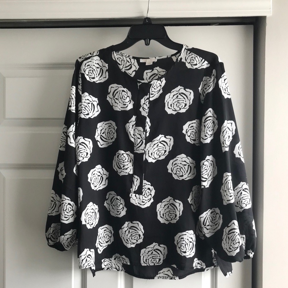 Finn & Grace floral blouse